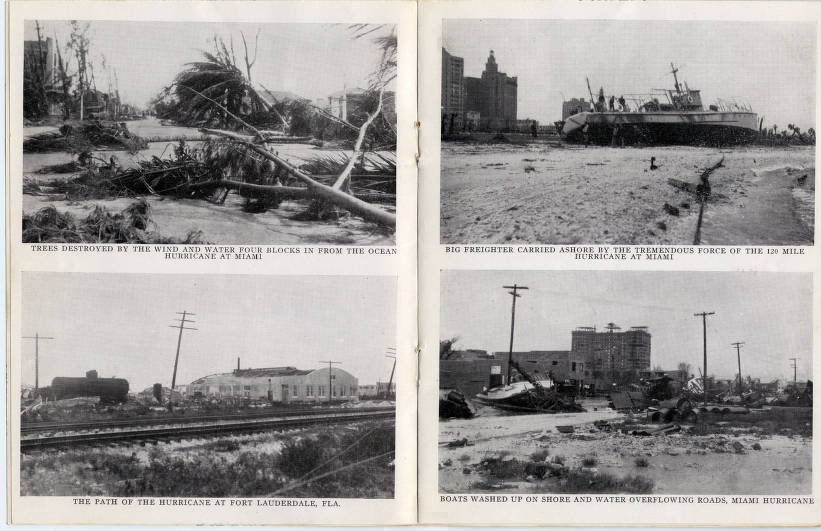 Florida Tornado pamphlet spread