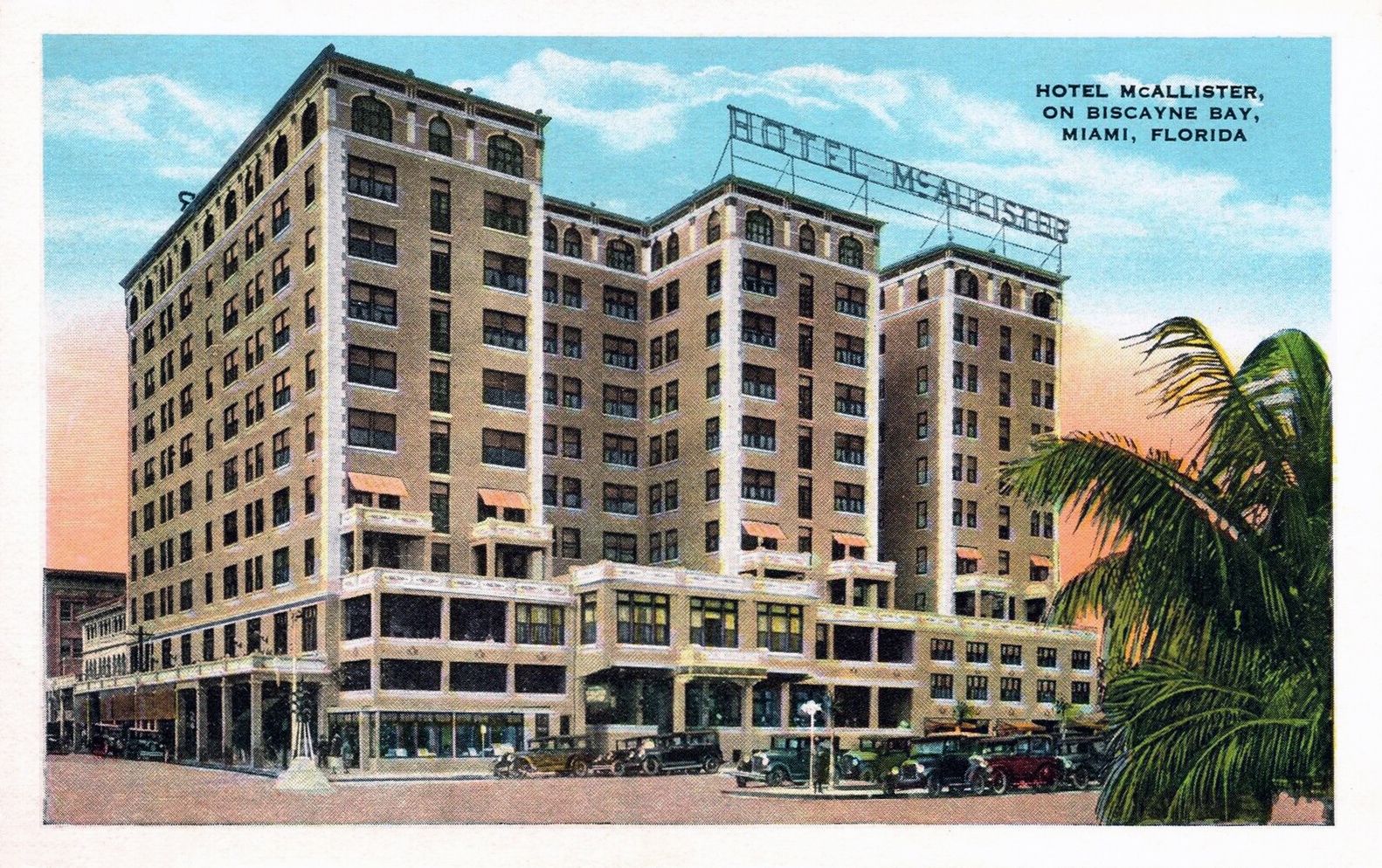 Hotel McAllister · about 1925